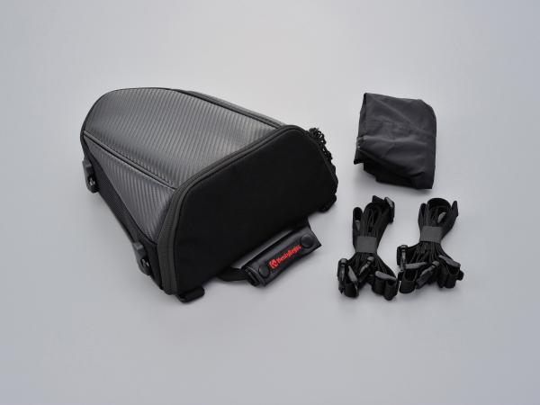 デイトナ HenlyBeginsシートバッグ 【DH-708】カーボン＆ブラック カーボン＆ブラック 縦約285×横約250..