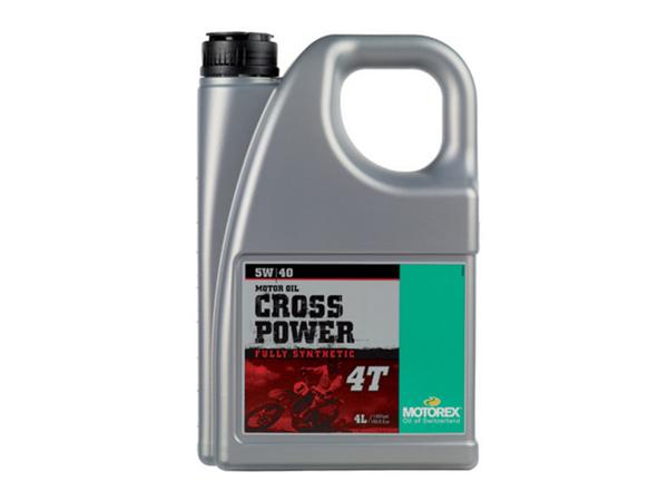 fCgi MOTOREX@CROSS POWER 4T 5W40 4L 97790