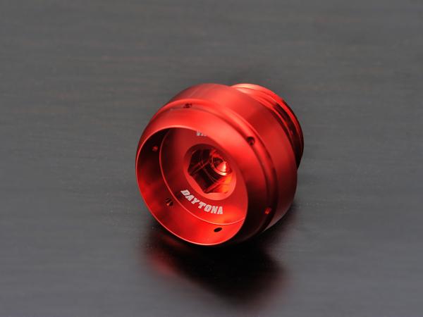 デイトナ アルミビレットオイルフィラーキャップ（BULLETタイプ） M20×P2.5　レッド 98399