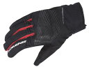 KOMINE iR~lj GK-245 veNgCO[u Black/Red XL