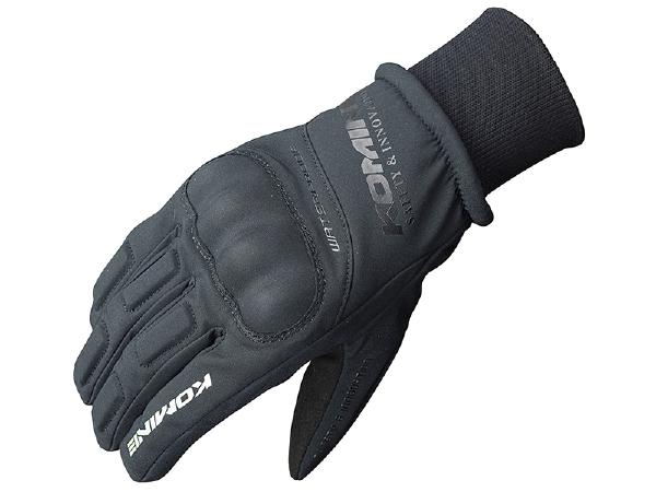 KOMINE （コミネ） GK-816 WPプロテクトウインターグローブ[キトラ] Black L