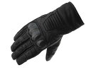 KOMINE iR~lj GK-852 Vintage Leather Carbon Winter Gloves Black S