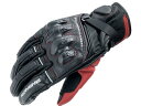 KOMINE (コミネ) GK-854 Leather Protect Warm Gloves HG Black Red L(2)
