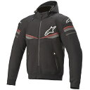 Alpinestars iApCX^[Yj iI[hj SEKTOR v2 TECH HOODIE@1303 BLACK BRIGHT RED@STCY