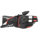 Alpinestars iApCX^[Yj iI[hj SP-2 v3 GLOVE@1304 BLACK WHITE BRIGHT RED@XLTCY