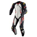 RSタイチ NXL307 GP-WRX R307 RACING SUIT BLACK/WHITE/RED M サイズ