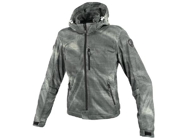 お買物マラソン!3月26日AM1時59分まで!エントリーと買い回りでポイント最大10倍!! KOMINE （コミネ） JK-176 エニグマライト メッシュパーカ Smoke XL