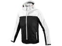 KOMINE (コミネ) JK-179 エニグマライト ハーフメッシュパーカ Light Grey Black XL