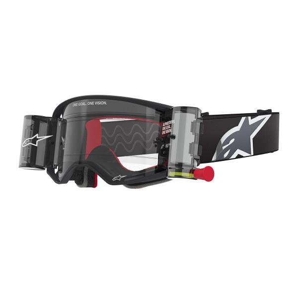 Alpinestars （アルパインスターズ） （オフロード） スーパーテックゴーグル ロールオフ ブラックグレー C0466 （予約商品 2025年9月下旬以降発売予定）