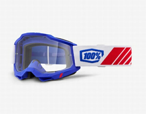 スーパーセール!3月11日AM1時59分まで!エントリーと買い回りでポイント最大10倍!! 100% （100パーセント） ACCURI 2 （アキュリ2 ACCURI2） ゴーグル Kolby - Clear Lens