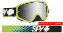 SPY （スパイ） Woot Race （ウートレース） MXゴーグル SLICE GREEN （スライスグリーン） シルバー SPECTRA スモークレンズ （シングルクリアレンズ付属） （日本代理店正規品）