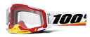 100% i100p[Zgj RACECRAFT 2 i[XNtg2 RACECRAFT2j Goggle Arsham Red - Clear Lens