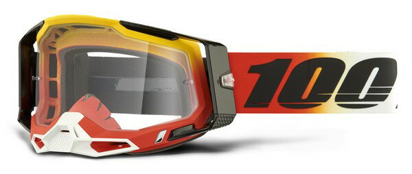 100% （100パーセント） RACECRAFT 2 （レースクラフト2 RACECRAFT2） Goggle （ゴーグル） Ogusto - Clear Lens