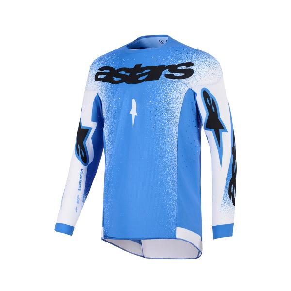 お買物マラソン!3月26日AM1時59分まで!エントリーと買い回りでポイント最大10倍!! Alpinestars （アルパインスターズ） （オフロード） スーパーテック ジャージ センツ U-BLU/WHT XL D8617