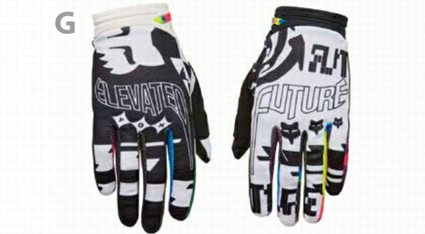 2026 Fox （フォックス） 180グローブ イメージ コスモ WHT/BLK D9104 XL