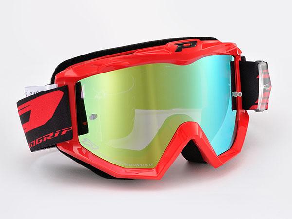 超ポイントバック祭!エントリーと期間合計購入金額に応じてポイント最大5倍!!　デイトナ PROGRIP 3201FL ATZAKI MIRROR ゴーグル レッド 97691