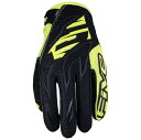 FIVE (ファイブ) MXF3 BLACK FLUO YELLOW S グローブ