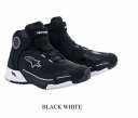 Alpinestars (アルパインスターズ) (オンロード) CR-X DRYSTAR (ドライスター) RIDING SHOE (ライディングシューズ) 12 BK WH 8.5 26cm