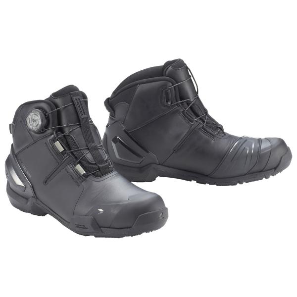 お買物マラソン!3月26日AM1時59分まで!エントリーと買い回りでポイント最大10倍!! RSタイチ RSS016 DRYMASTER ストライカー シューズ BLACK 23.0cm 予約商品 2026年 8月上旬以降発売予定