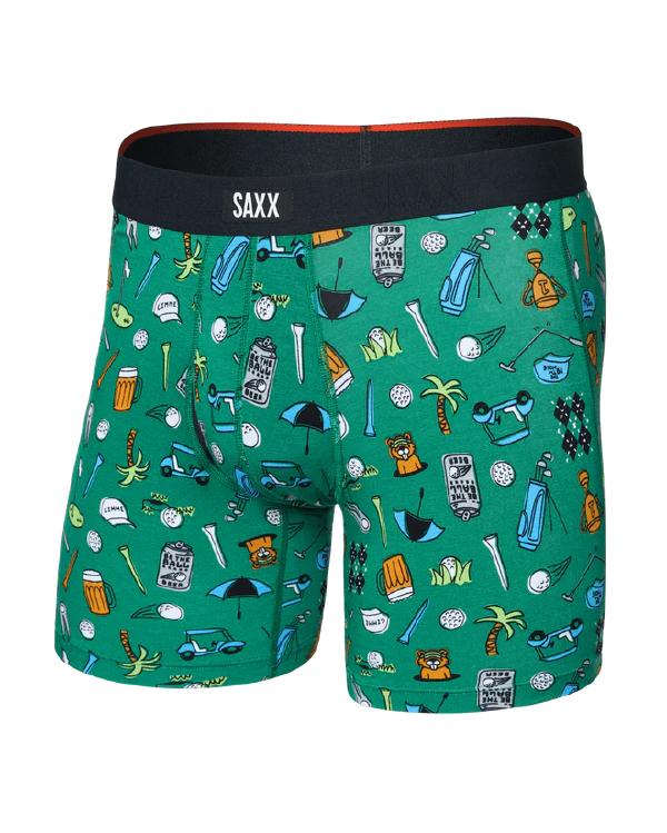 SAXX （サックス） VIBE XTRA SOFT COMFORT BOXER BRIEF FLY SXVX24F FBG M