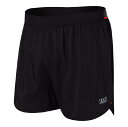 SAXX (サックス) HIGHTAIL (ハイテール) 2N1 RUN SHORT 5inch SXSP01L BLK XXLサイズ