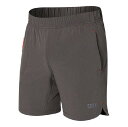 お買物マラソン!5月27日AM1時59分まで!エントリーと買い回りでポイント最大10倍!! SAXX (サックス) GAINMAKER (ゲインメーカー) 2N1 SHORT 7inch SXSP05L GRA XLサイズ(2)