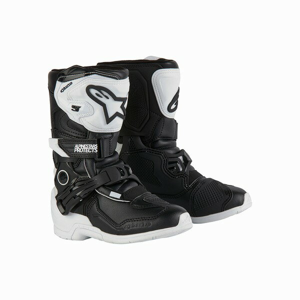 Alpinestars （アルパインスターズ） （オフロード） TECH3S KIDS WHT/BLK 11 (18.5cm) 2014524-21-11 （予約商品 2023年12月下旬以降発売予定）