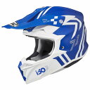 HJC ヘルメット i50 ヘックス HJH249 ブルー/ホワイト Mサイズ