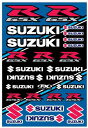 Factory Effex （ファクトリーエフェックス） OEM STICKER SHEET （ステッカーシート ステッカーキット） FX22-68434 SUZUKI SPORT BIKE （スズキ スポーツバイク）