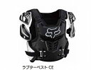 スーパーセール!6月11日AM1時59分まで!エントリーと買い回りでポイント最大10倍!! 2025 Fox (フォックス) ラプターベスト S/M BLK/WHT CEタイプ C4195(2)