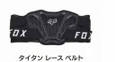 2025 Fox (フォックス) タイタンベルト レース BLK L/XL G5518