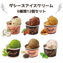 【ダシーズアイス】6種(各2個)12個セット デイリーフリー トランス脂肪酸不使用ギルトフリーアイス・プレミアムココナッツミルクチョコクッキー・豆乳焦がしキャラ...