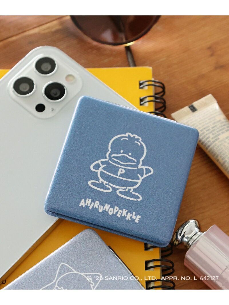 【SALE／30%OFF】サンリオキャラクターズ/(W)サンリオスクエアミラー SANRIO レプシィム メイク道具・美容器具 手鏡・メイクミラー グレー ベージュ ブルー グリーン オレンジ パープル【RBA_E】[Rakuten Fashion]