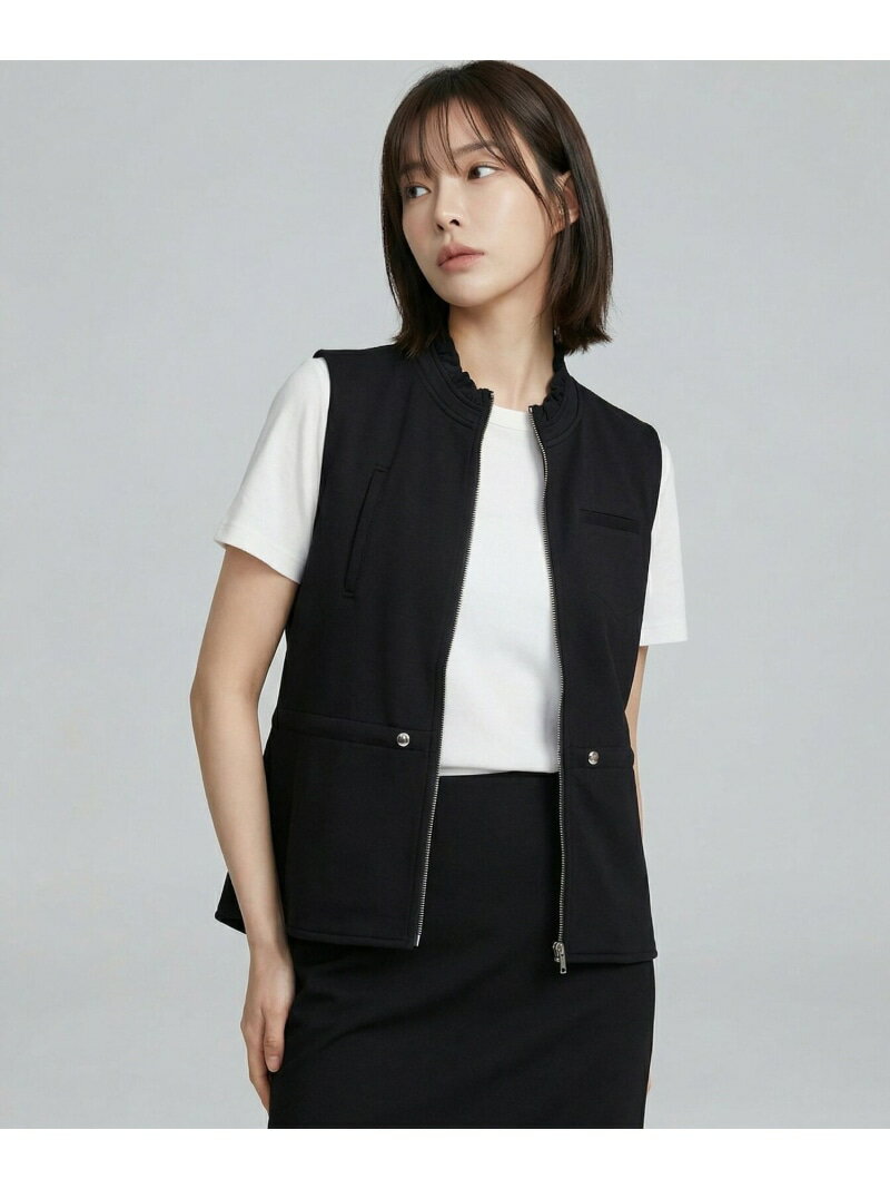 Rakuten - 【SALE／50%OFF】パフエアドロストベスト LEPSIM レプシィム ジャケット・アウター その他のジャケット・アウター ブラック グレー【RBA_E】[Rakuten Fashion]