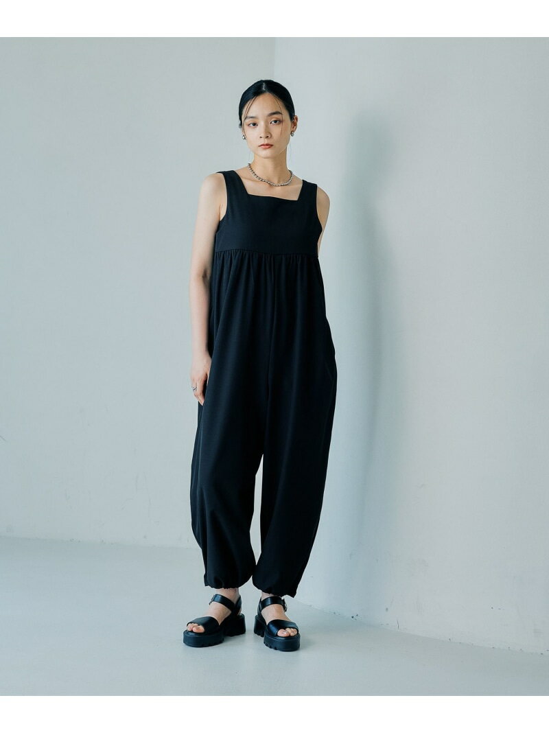 【SALE／35%OFF】オールインワン LEPSIM レプシィム オールインワン・オーバーオール オールインワン・つなぎ カーキグリーン ブラック【RBA_E】【送料無料】[Rakuten Fashion](4)