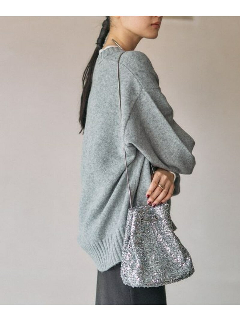 ミニスパンコールバッグ LEPSIM レプシィム バッグ ショルダーバッグ ブラック シルバー ホワイト【送..