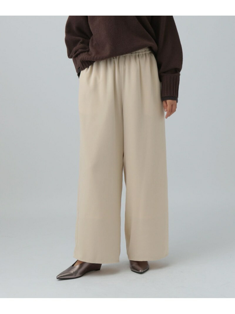 【SALE／50%OFF】艶トロミイージーパンツ LEPSIM レプシィム パンツ その他のパンツ ベージュ グレー ネイビー【RBA_E】[Rakuten Fashion]