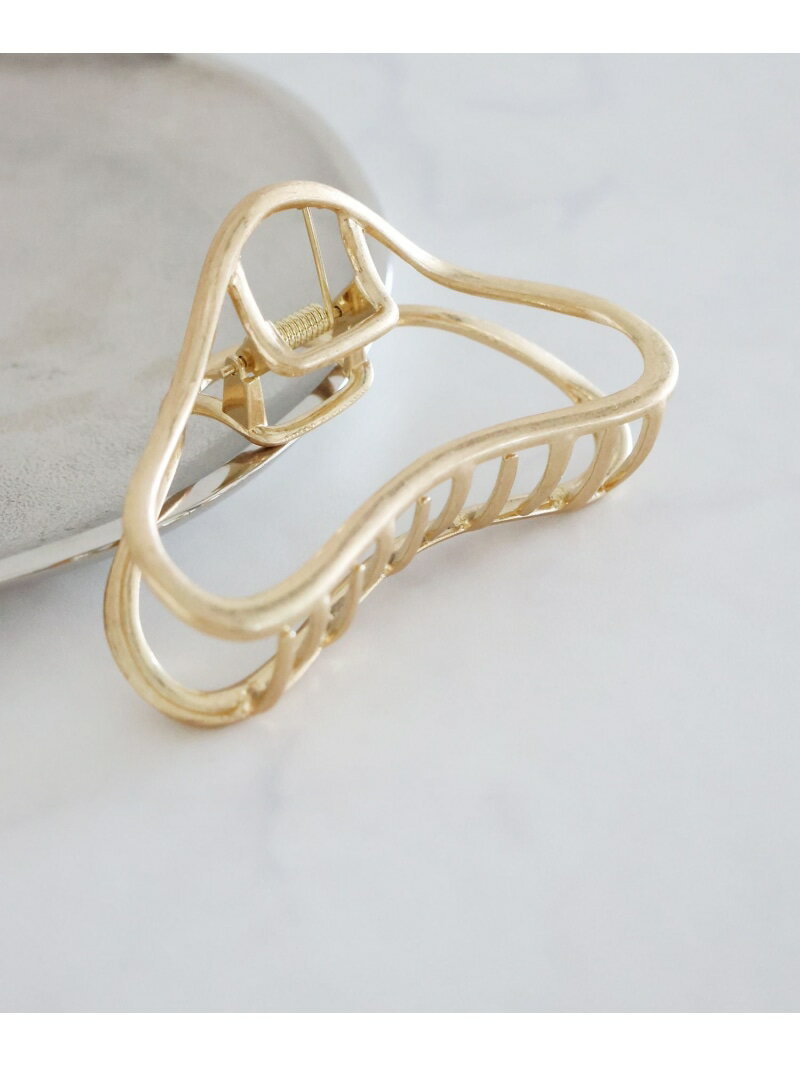 【SALE／30%OFF】メタルバンスクリップ LEPSIM レプシィム ヘアアクセサリー バレッタ・ヘアクリップ・..