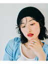【SALE/20%OFF】ルーズニットワッチ LEPSIM レプシィム 帽子 ニット帽・ビーニー グレー ブラック【RBA_E】[Rakuten Fashion...