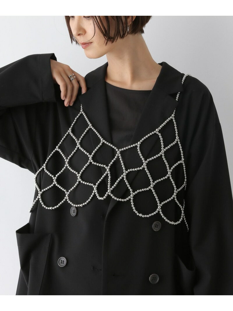 【SALE／20%OFF】ビーズビスチェ LEPSIM レプシィム トップス ベスト・ジレ シルバー ホワイト ブラック【RBA_E】【送料無料】[Rakuten Fashion]のサムネイル