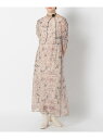 【SALE/50%OFF】【結婚式/オケージョン】切り替えチュールドレスワンピース LEPSIM レプシィム ワンピース・ドレス ドレス ブラック ブラウン【R...