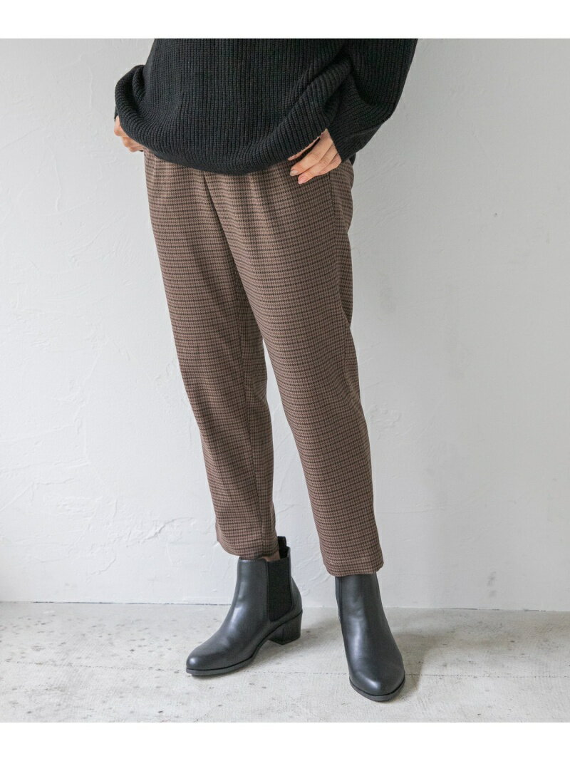 【SALE／50%OFF】(W)キノウツキテーパードCH LEPSIM レプシィム パンツ その他のパンツ ブラウン ブラック【RBA_E】[Rakuten Fashion]のサムネイル