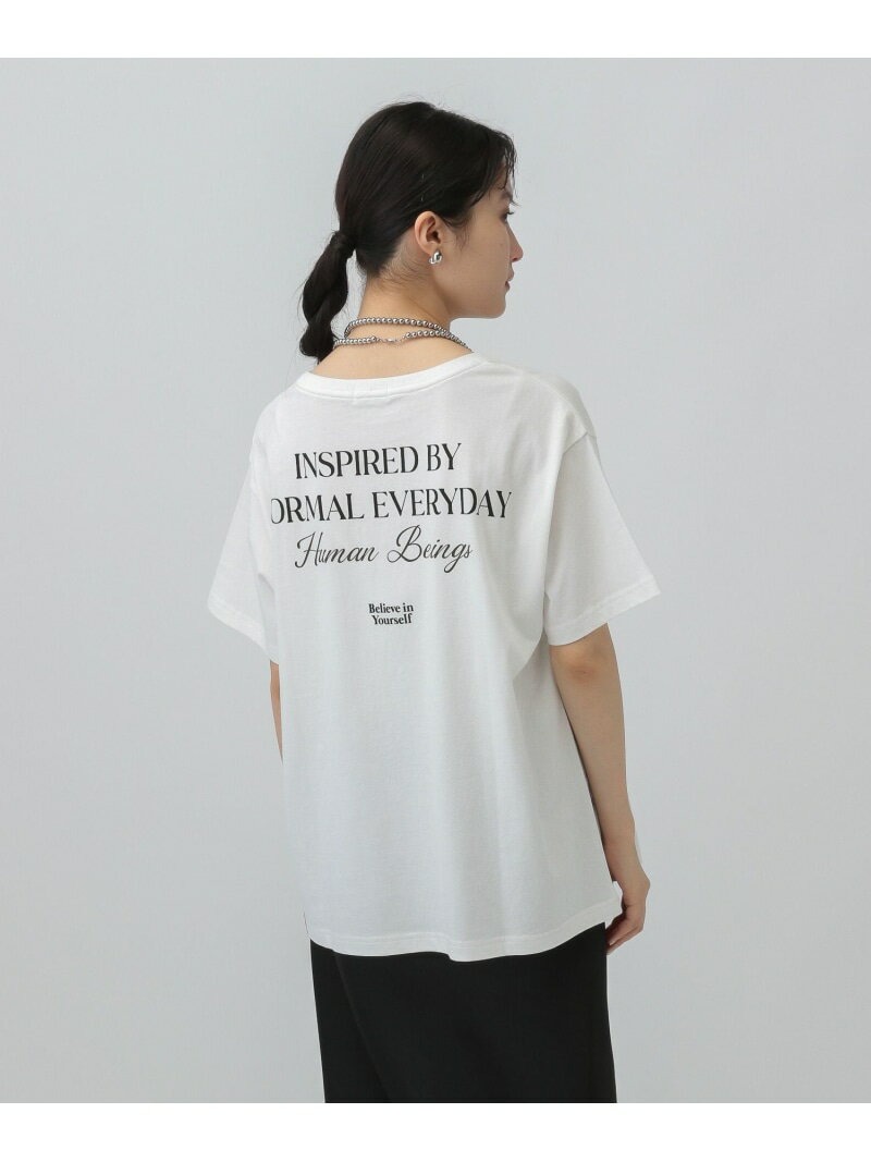 Rakuten - 【SALE／50%OFF】ロゴ刺繍プリントT LEPSIM レプシィム トップス カットソー・Tシャツ グレー ブラック ホワイト【RBA_E】[Rakuten Fashion]