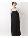 【SALE/50%OFF】2WAYキャミセットワンピース【2点セット】 LEPSIM レプシィム ワンピース・ドレス ワンピース グレー ブラック【RBA_E】...
