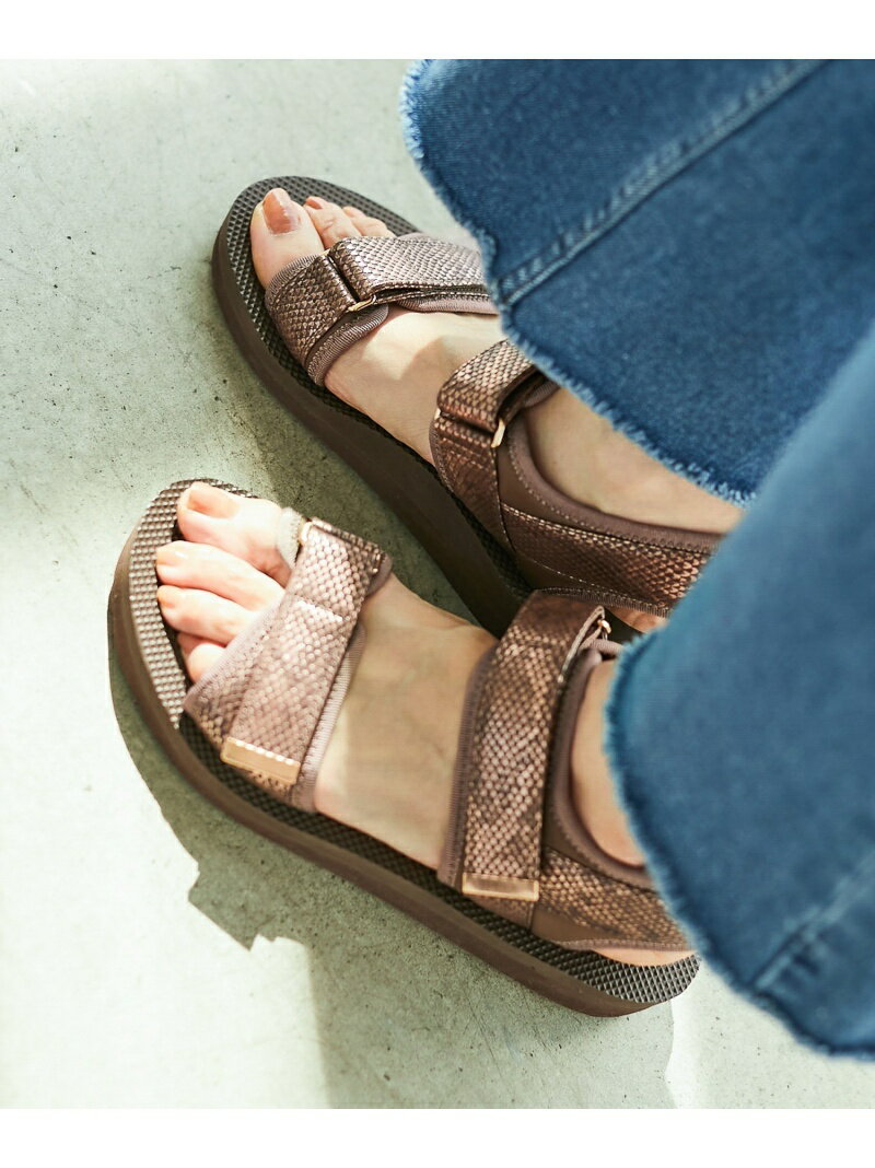 【SALE／11%OFF】ライトスポーティサンダル LEPSIM レプシィム シューズ サンダル/ミュール ブラウン パープル ブラック ベージュ【RBA_E】[Rakuten Fashion]のサムネイル