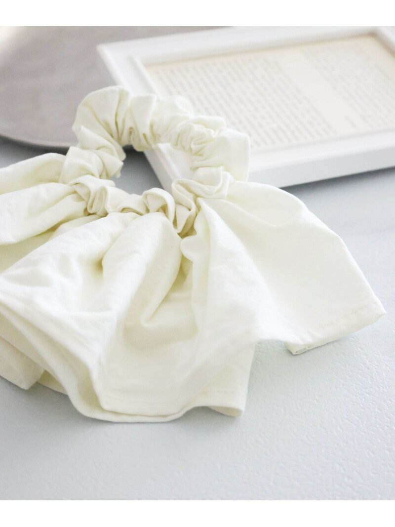 ボリュームシュシュ LEPSIM レプシィム ヘアアクセサリー ヘアゴム ブラック[Rakuten Fashion]