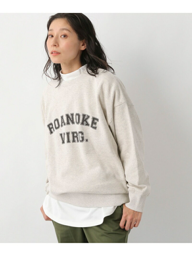 【SALE／32%OFF】(W)アソートロゴプリントPO LEPSIM レプシィム カットソー スウェット グレー グリーン【RBA_E】[Rakuten Fashion]のサムネイル