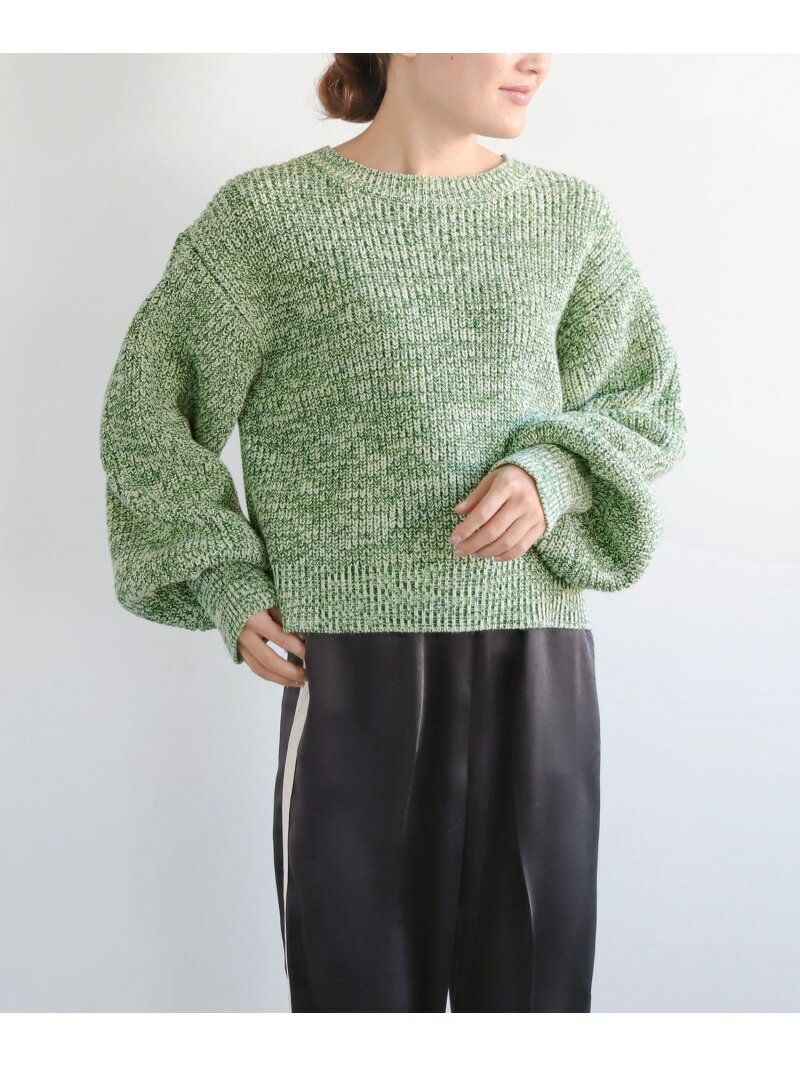 【FOR I SERIES】7ゲージカラーニットプルオーバー LEPSIM レプシィム トップス ニット ブルー グリーン【送料無料】[Rakuten Fashion]のサムネイル