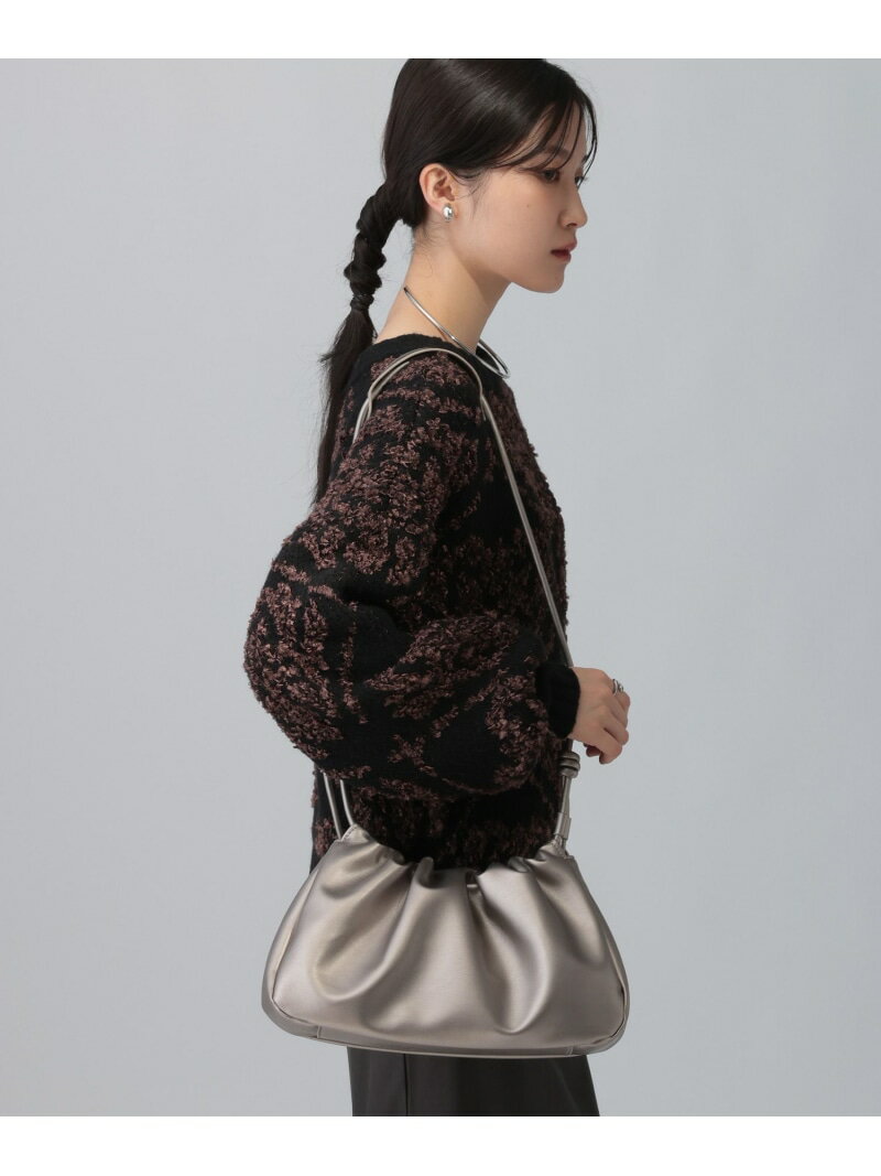 【SALE／20%OFF】ソフト巾着バッグ LEPSIM レプシィム バッグ ショルダーバッグ ブラック【RBA_E】[Rakuten Fashion]