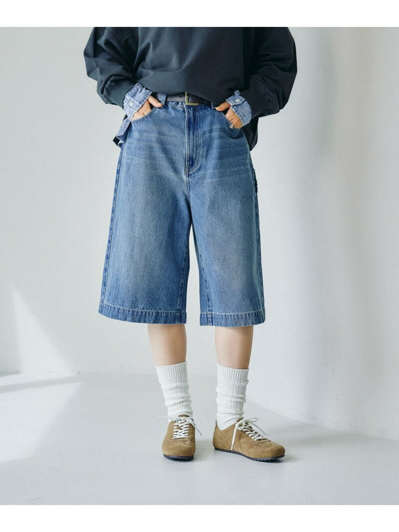 乐天商城 - 【SALE／55%OFF】デニムハーフパンツ LEPSIM レプシィム パンツ その他のパンツ ブラック【RBA_E】[Rakuten Fashion]